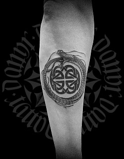 Mandala Dotwork Danny Fiebig Tattoo Dresden Dannyefpunkt mistfink Tätowierung